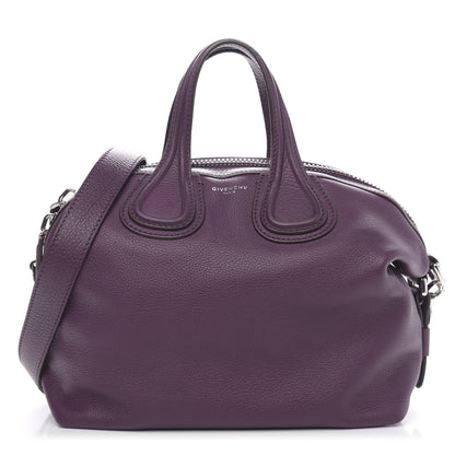 Givenchy Waxy Grained Calfskin Small Nightingale Purple 1 of 10