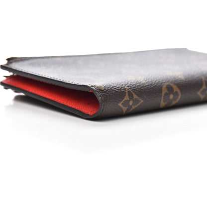 Louis Vuitton Monogram Adele Wallet Coquelicot 9 of 10