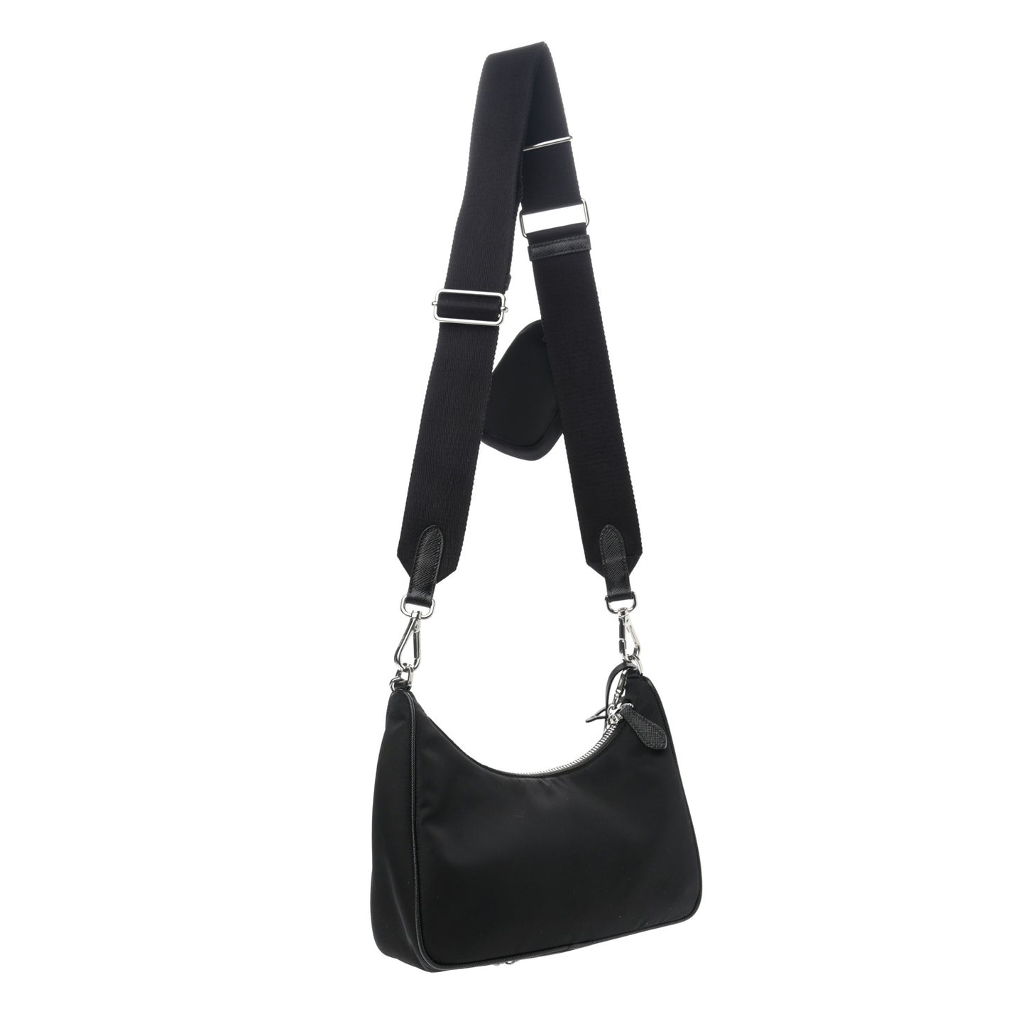 Nylon Re-Edition 2005 Shoulder Bag Black