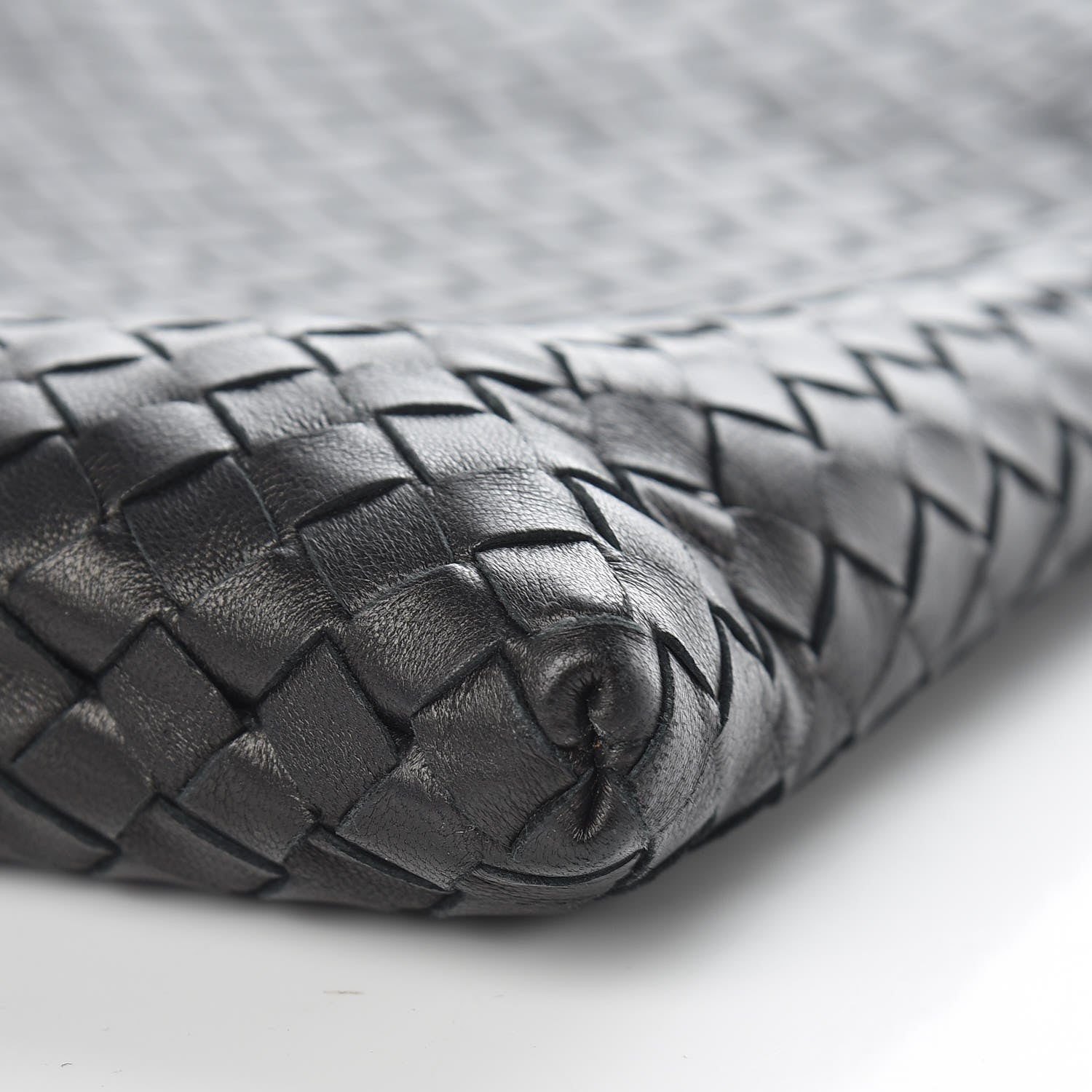 Bottega Veneta Nappa Intrecciato VN Crossbody Messenger Bag Black 12 of 12