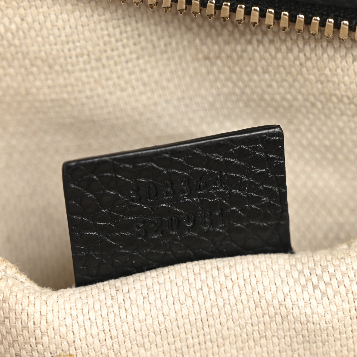 Gucci Pebbled Calfskin Small Soho Disco Bag Black 7 of 12