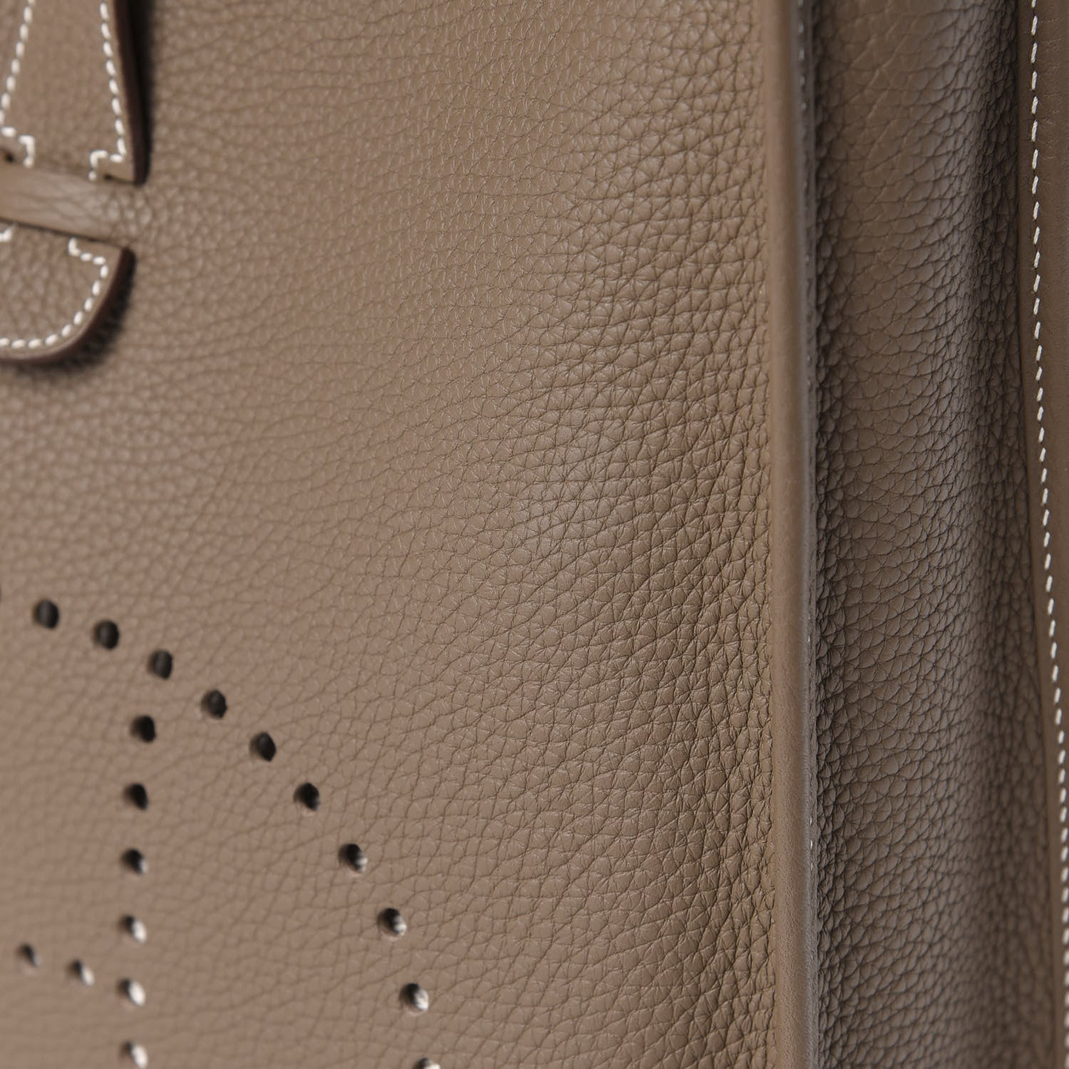 Hermes Taurillon Clemence Evelyne III PM Etoupe 9 of 9