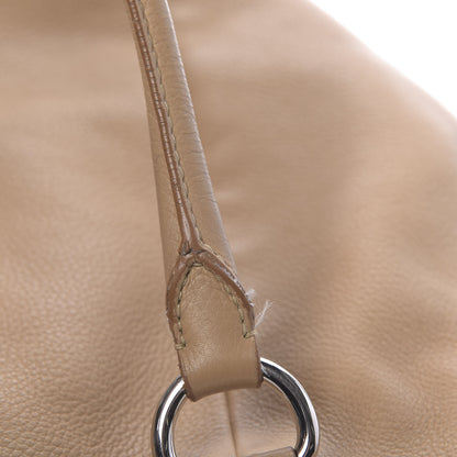Prada Vitello Daino Shoulder Bag Sabbia 8 of 21