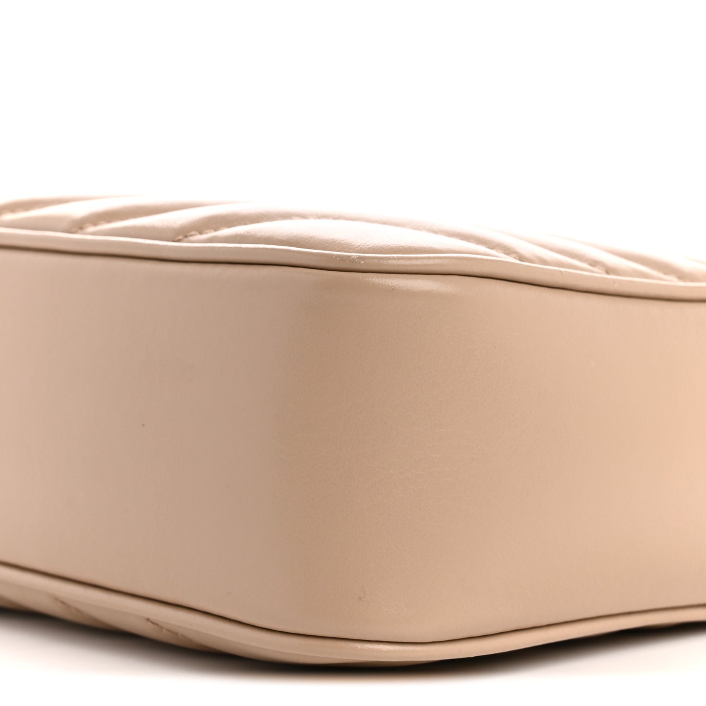 Calfskin Matelasse Monogram Lou Camera Bag Dark Beige