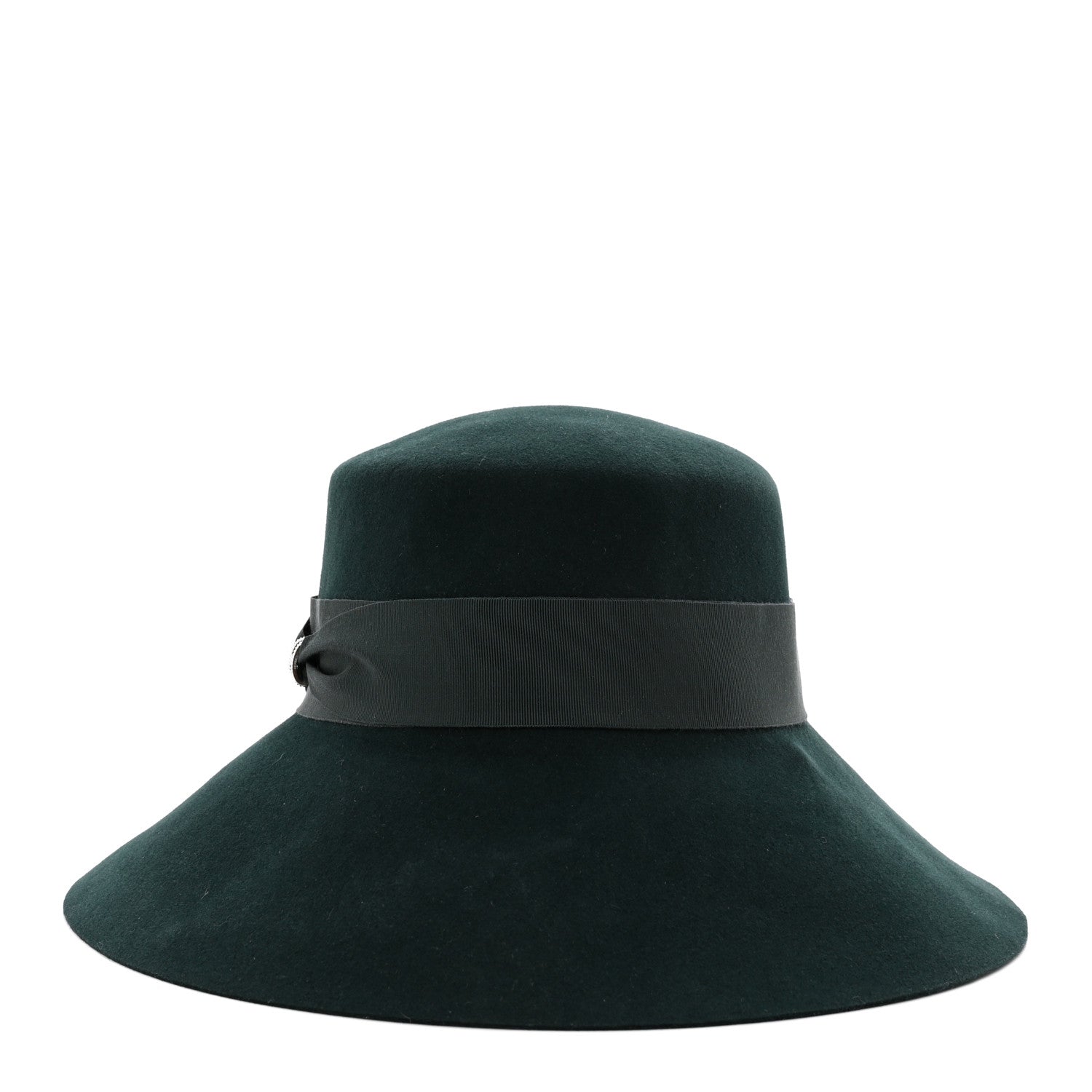 Hermes Rabbit Felt Farrah Pop H Hat 58 Vert Sapin 5 of 7
