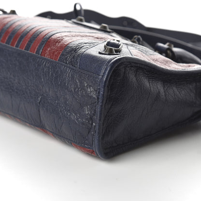 Balenciaga Veau Arena Multicolore Classic Hardware S City Bleu Nuit Rouge 7 of 10