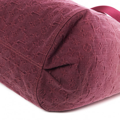 Louis Vuitton Denim Quilted Monogram Sunbeam Rouge Fauviste 4 of 7