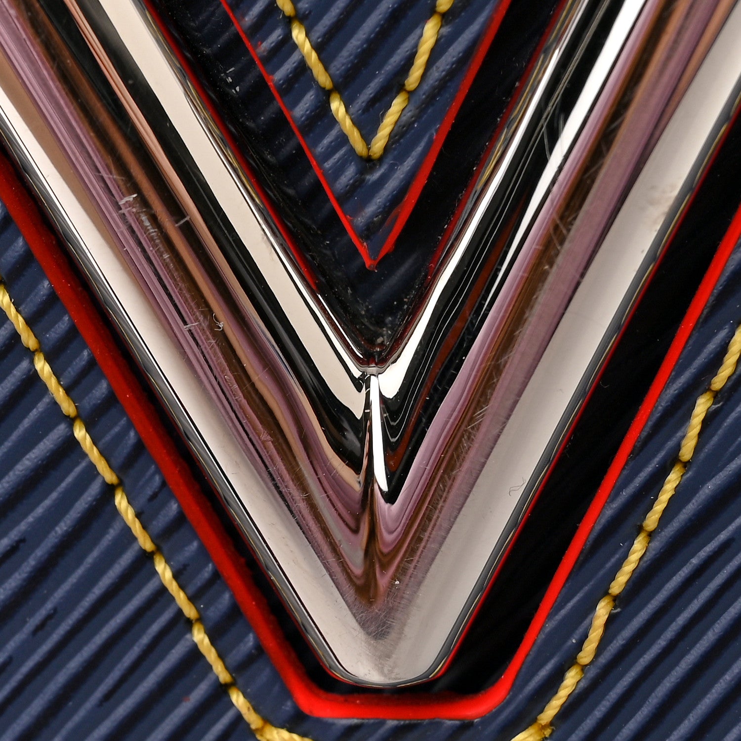 Louis Vuitton Epi Twist Tote Indigo 12 of 14