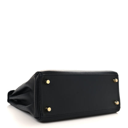 Hermes Swift Kelly Retourne 25 Black 3 of 11
