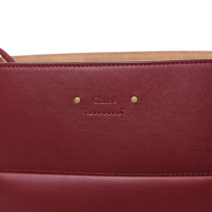 Chloe Smooth Calfskin Medium Roy Bucket Bag Plum Purple 11 of 11