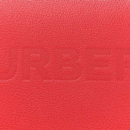 Burberry Calfskin Logo Hazelmere Wallet With Detachable Strap Red 7 of 13