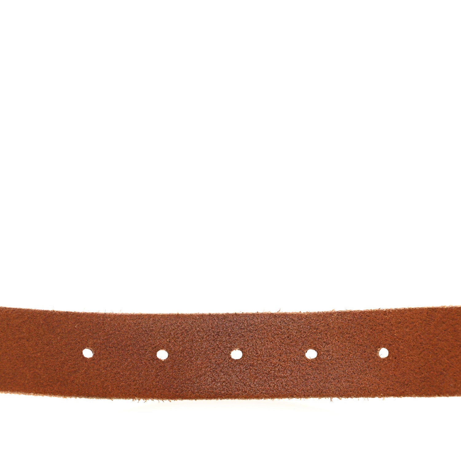 Gucci Cuoio Toscano Nickel Double G 30mm Belt 75 30 Cuir 4 of 6