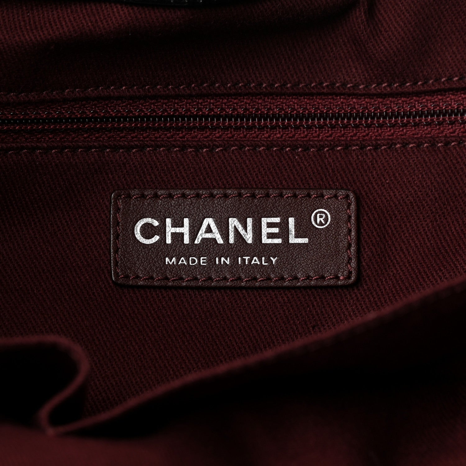 Chanel Iridescent Calfskin Quilted Large In The Mix Tote Black 6 of 10