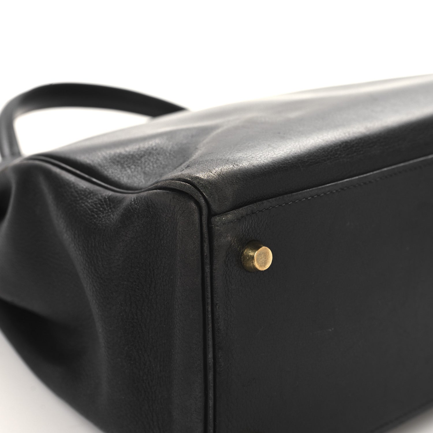 Hermes Evergrain Kelly Retourne 32 Black 11 of 21
