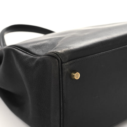 Hermes Evergrain Kelly Retourne 32 Black 11 of 21