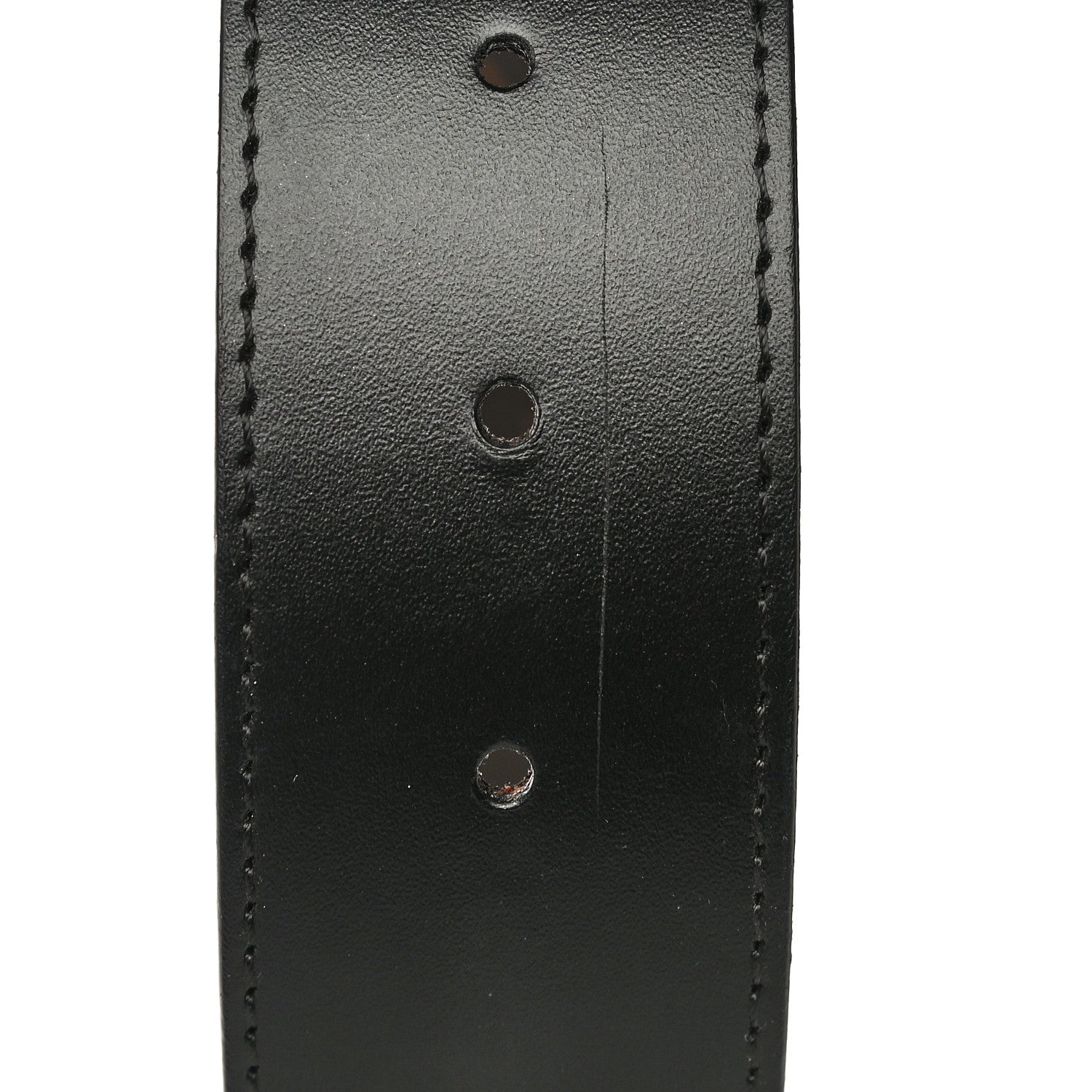 Louis Vuitton Calfskin Monogram 30mm LV Initiales Reversible Belt 80 32 Black 6 of 10