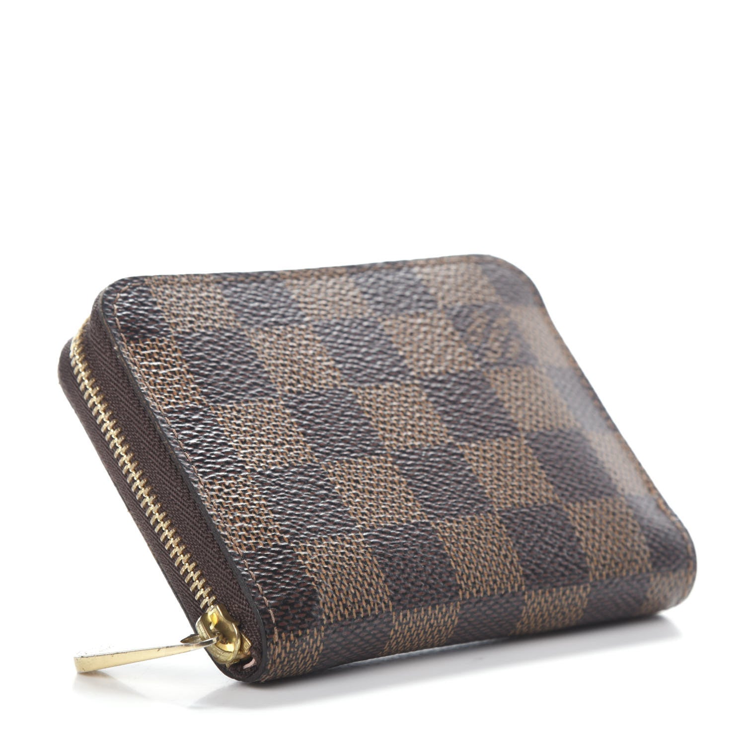 Louis Vuitton Damier Ebene Zippy Coin Purse Rose Ballerine 4 of 6
