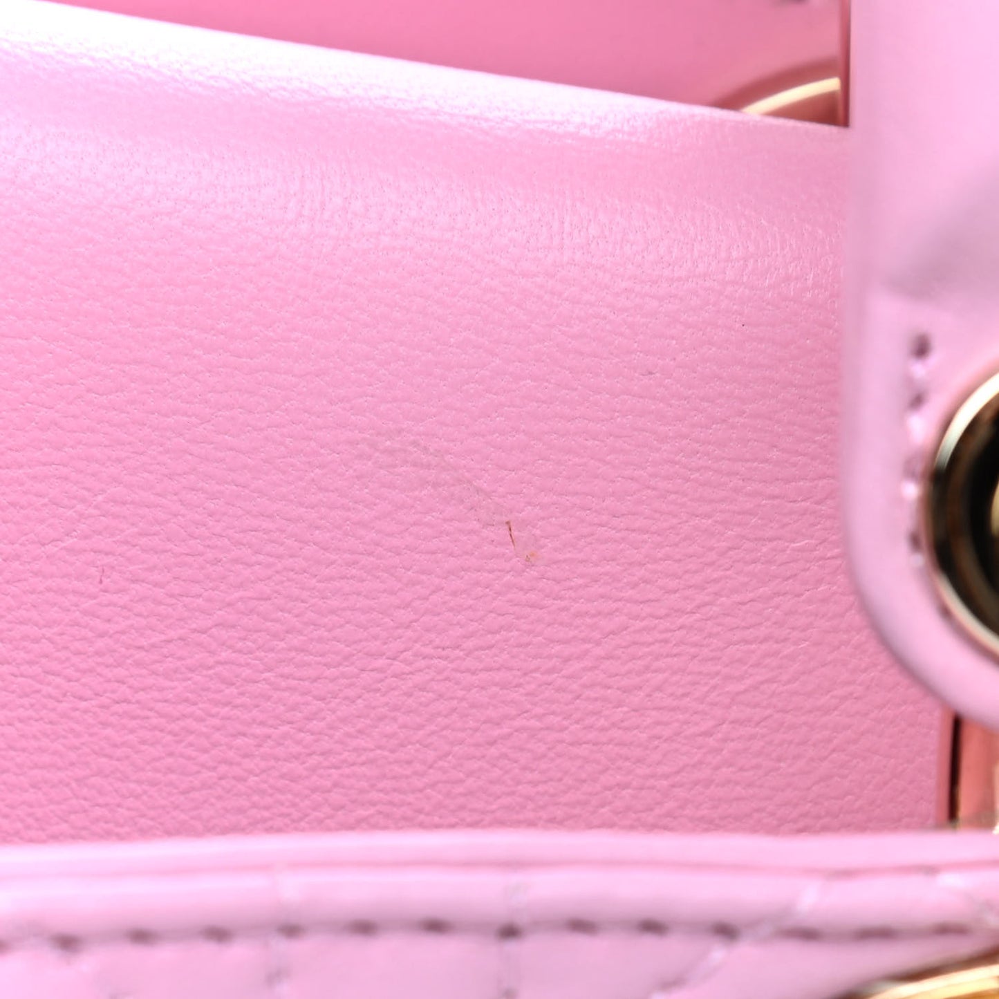 Lambskin Cannage East West Lady Dior Light Pink