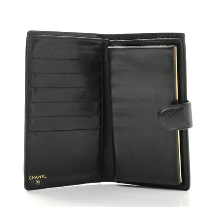 Chanel Caviar Timeless CC French Wallet Black 5 of 17