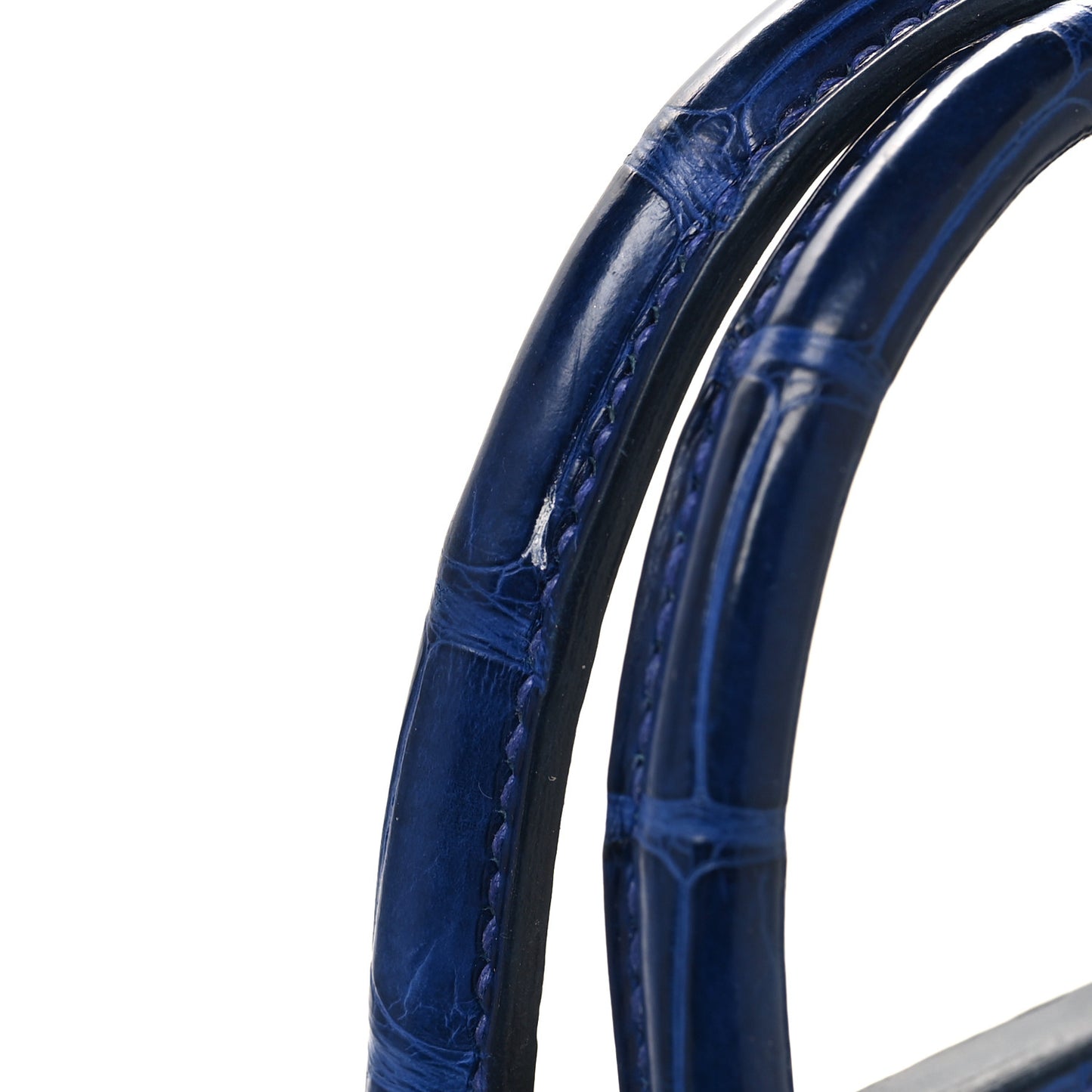 Togo Matte Alligator Birkin Touch 25 Bleu Royal