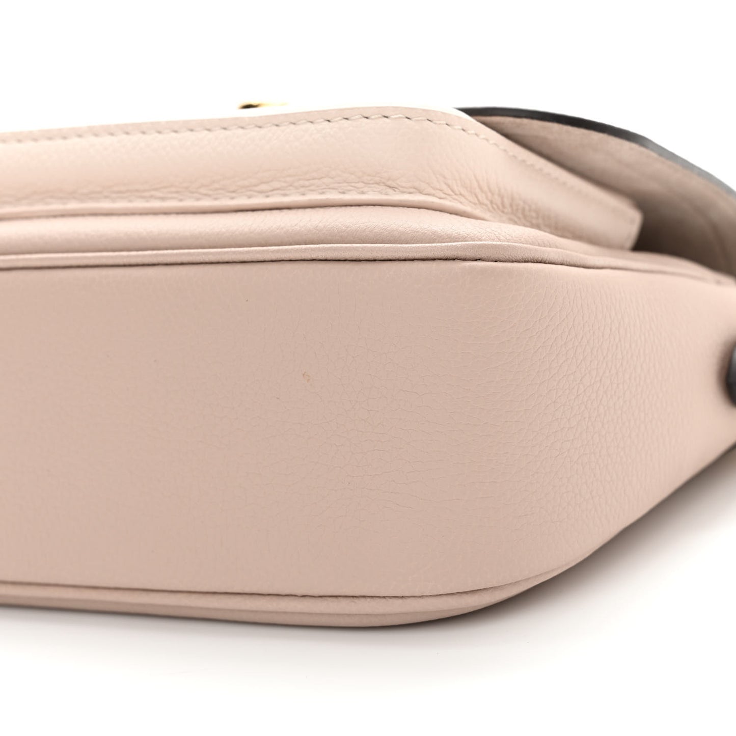 Grained Calfskin Lockme Tender Greige