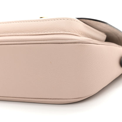 Louis Vuitton Grained Calfskin Lockme Tender Greige 9 of 10