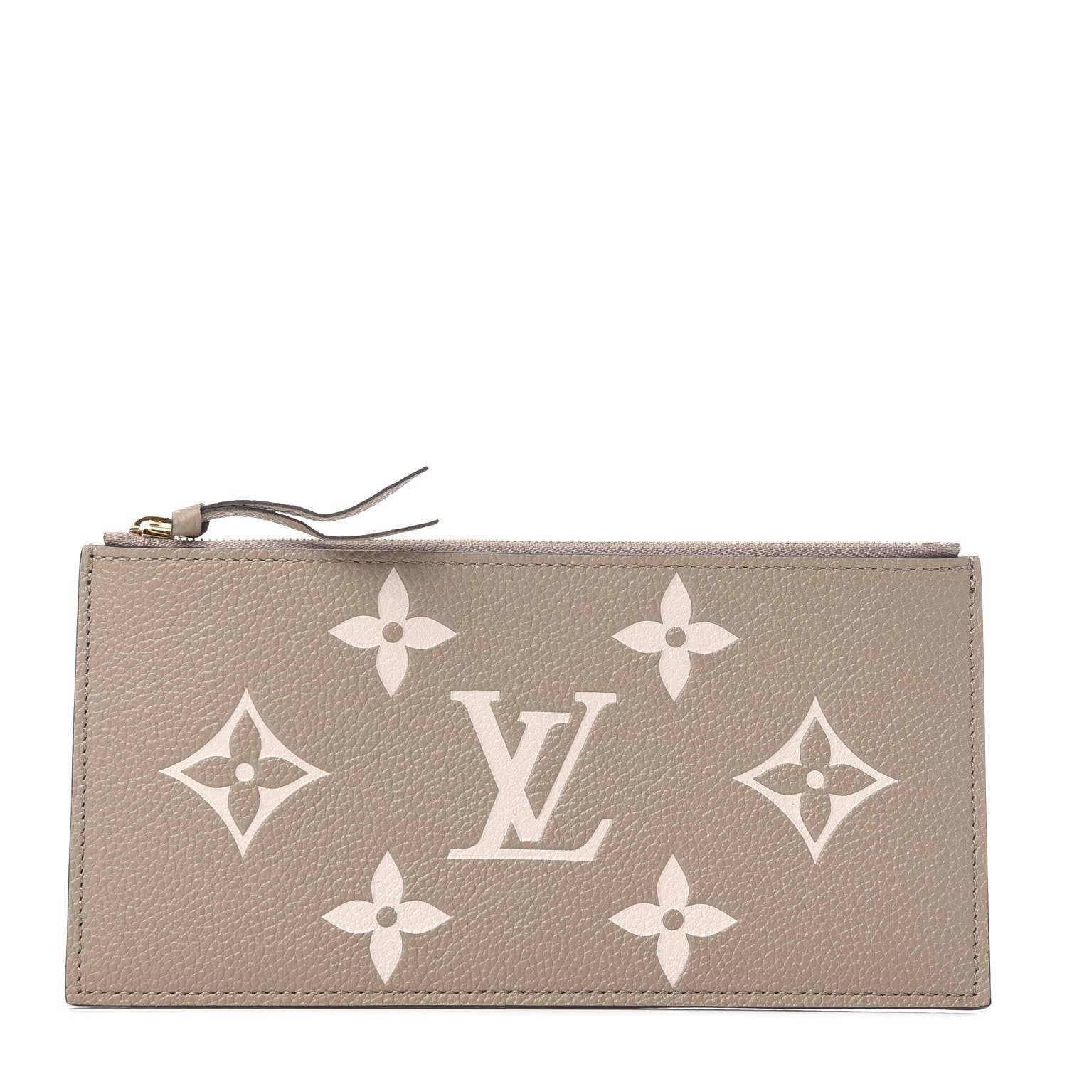 Louis Vuitton Empreinte Monogram Giant Pochette Felicie Zippered Insert Tourterelle Creme 1 of 6