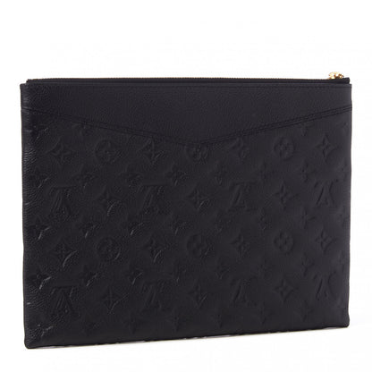 Louis Vuitton Empreinte Daily Pouch Black 3 of 8