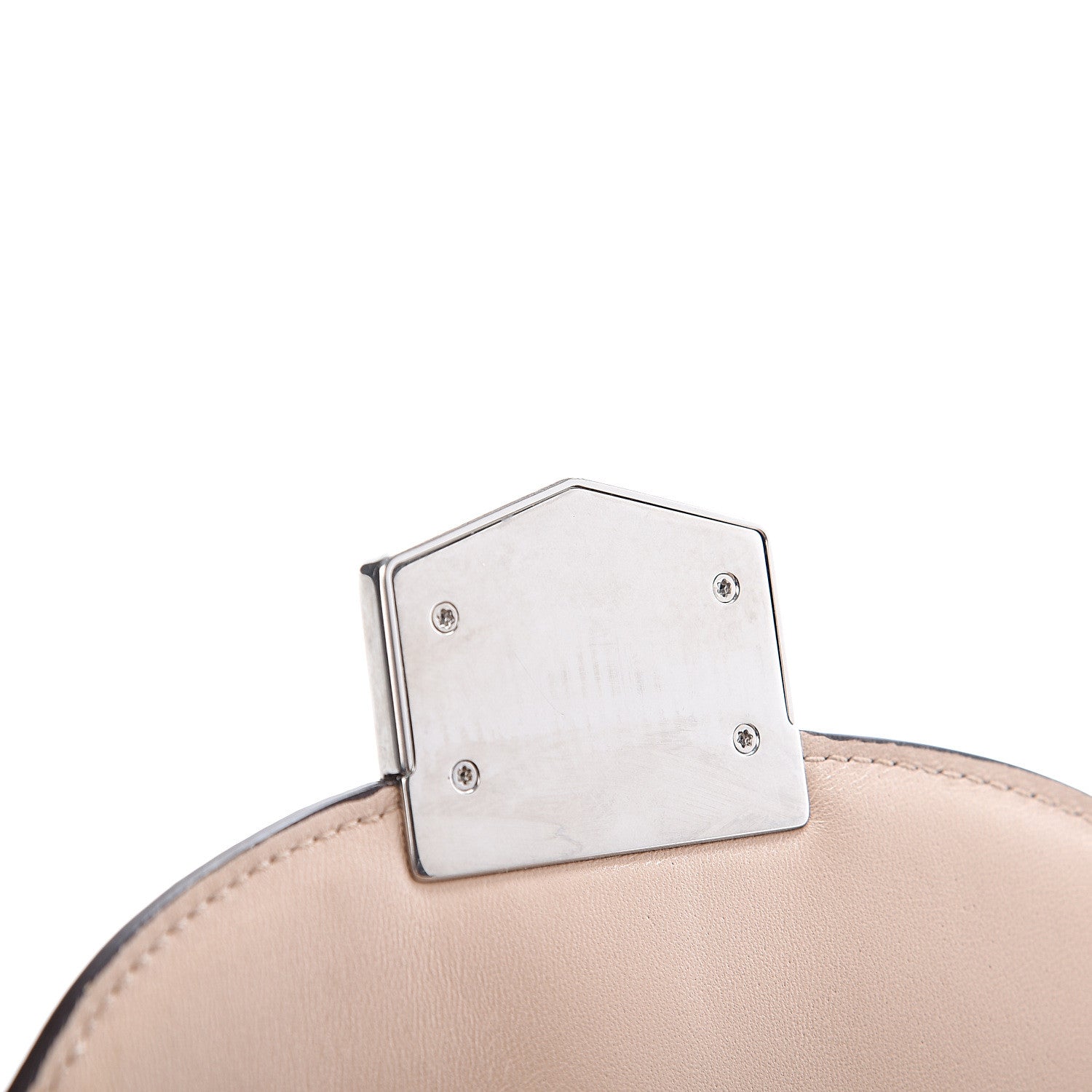 Celine Grained Calfskin Small Trotteur Light Taupe 9 of 10
