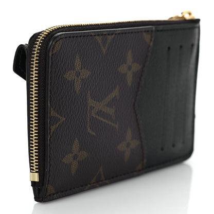Louis Vuitton Monogram Recto Verso Card Holder Black 2 of 5
