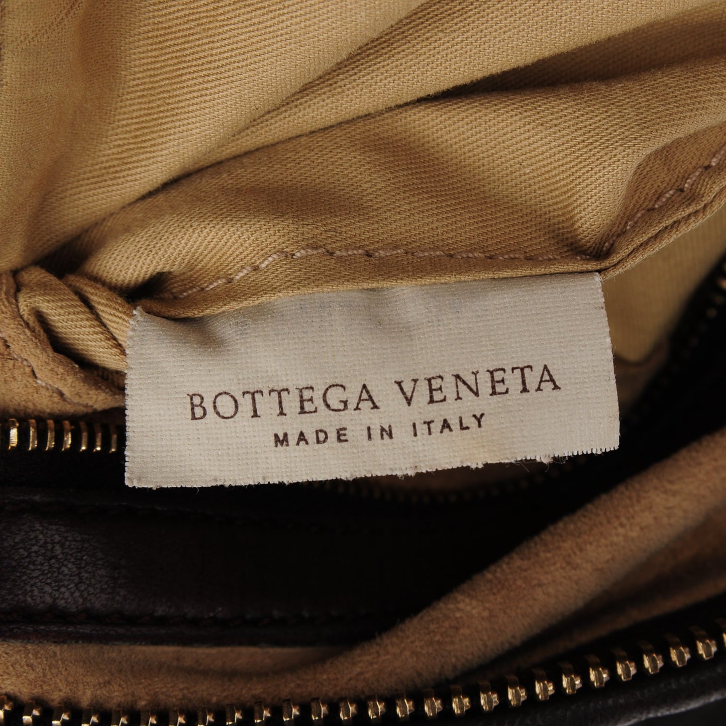 Nappa Intrecciato Large Veneta Hobo Ebano