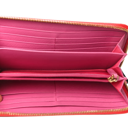 MCM Visetos Large Zip Around Wristlet Wallet 5 of 15