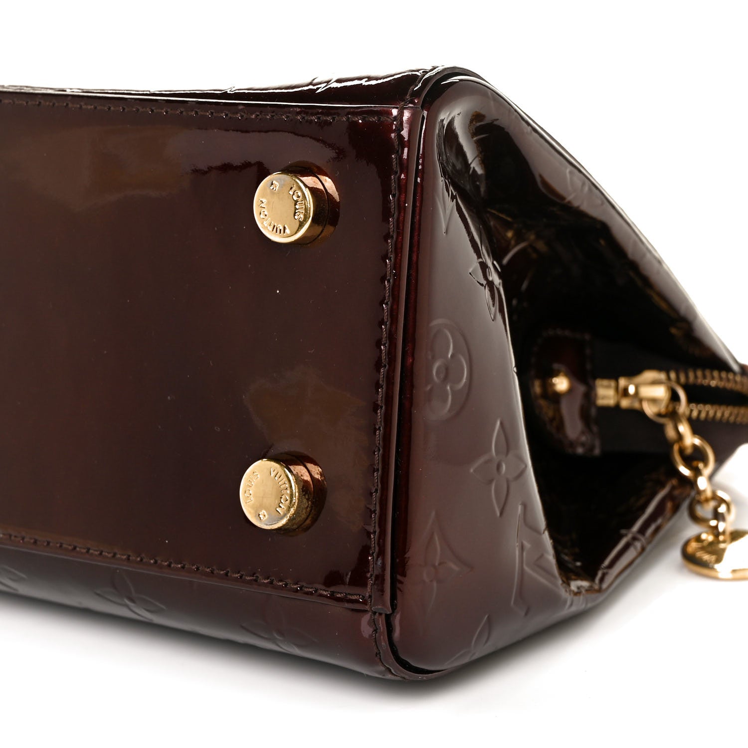 Louis Vuitton Vernis Brea MM Rouge Fauviste 7 of 8