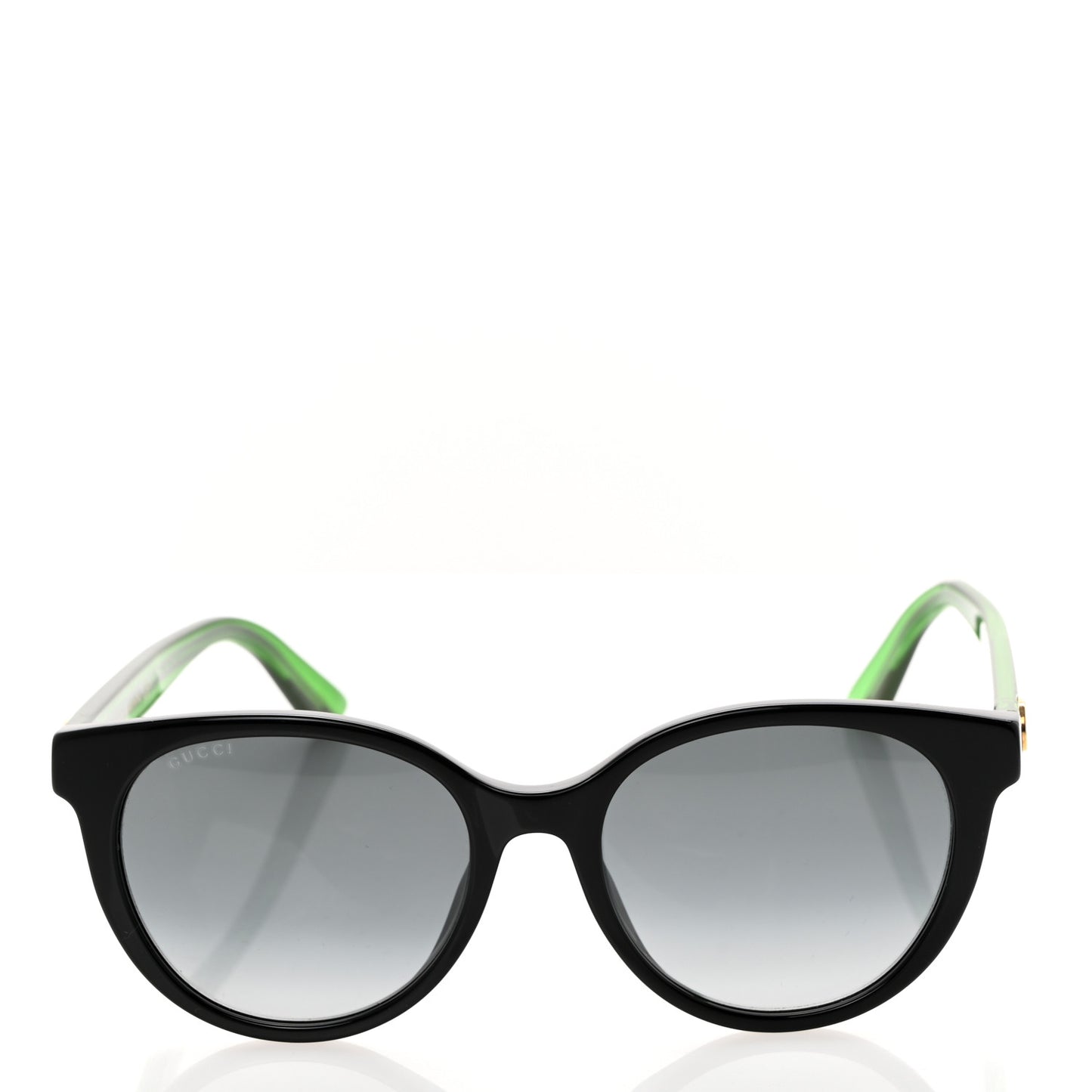 Acetate Round Web Sunglasses GG0702S Black