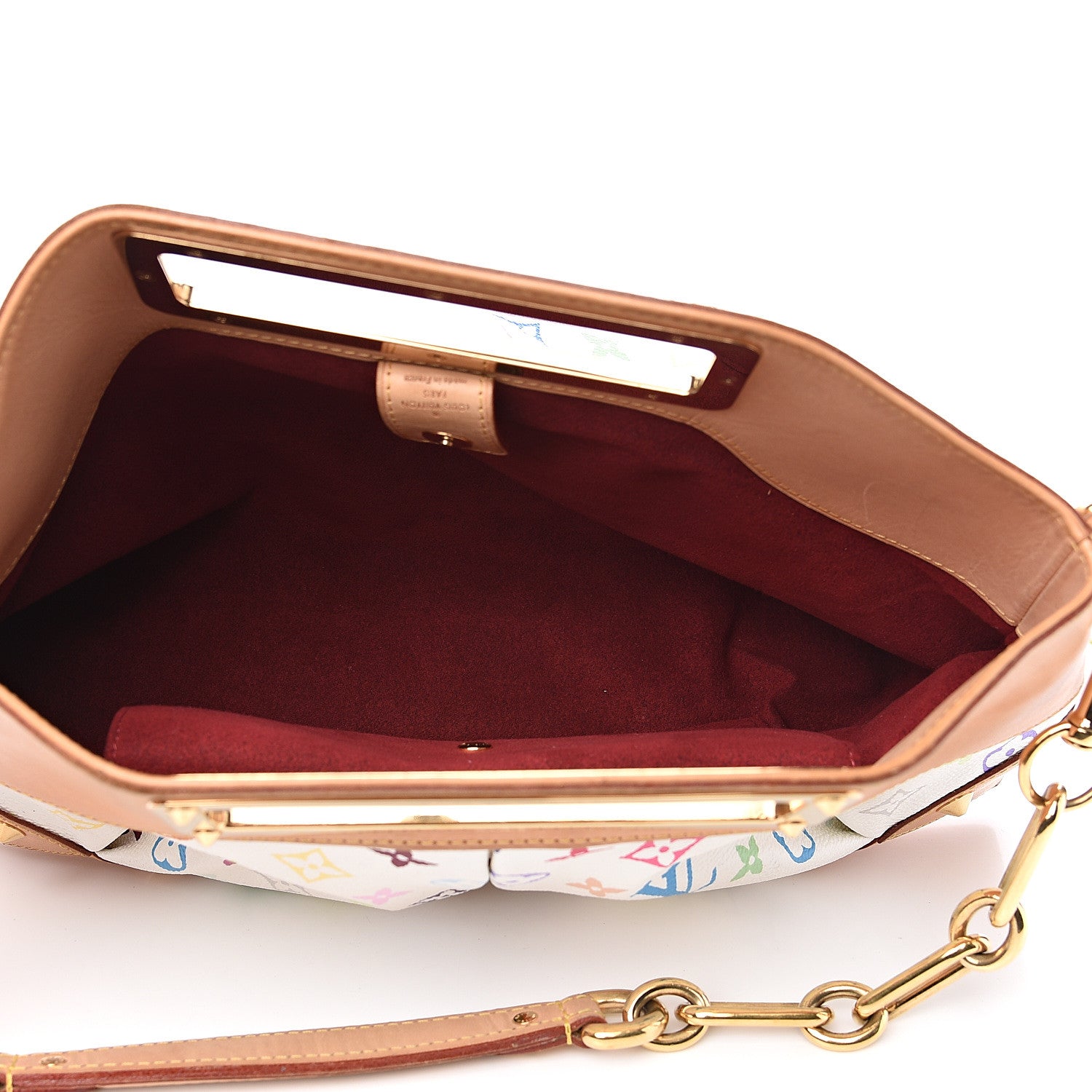 Louis Vuitton Monogram Multicolor Judy MM White 4 of 12
