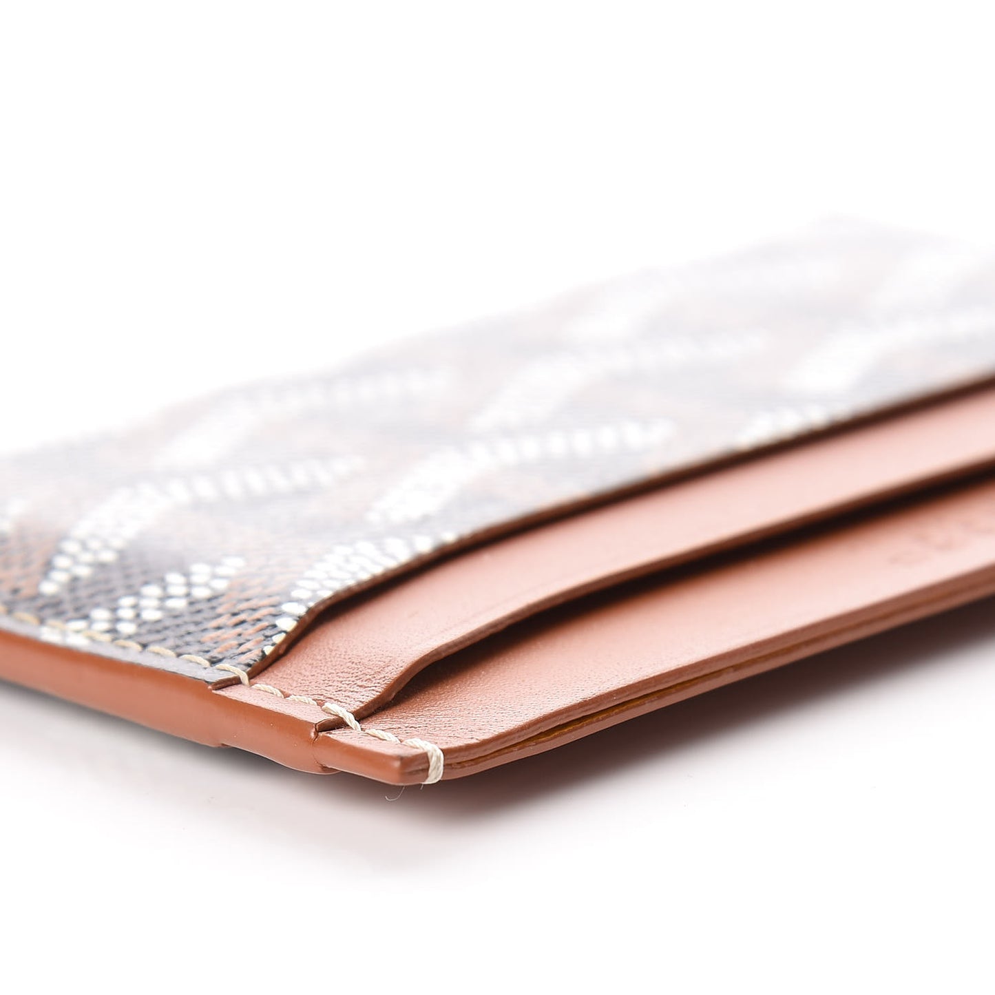 Goyardine Saint Sulpice Card Holder Black Gold