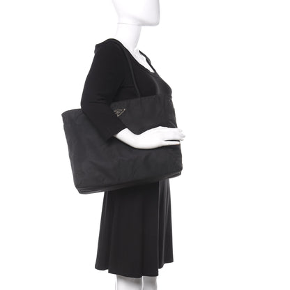Prada Tessuto Nylon Tote Black 2 of 9