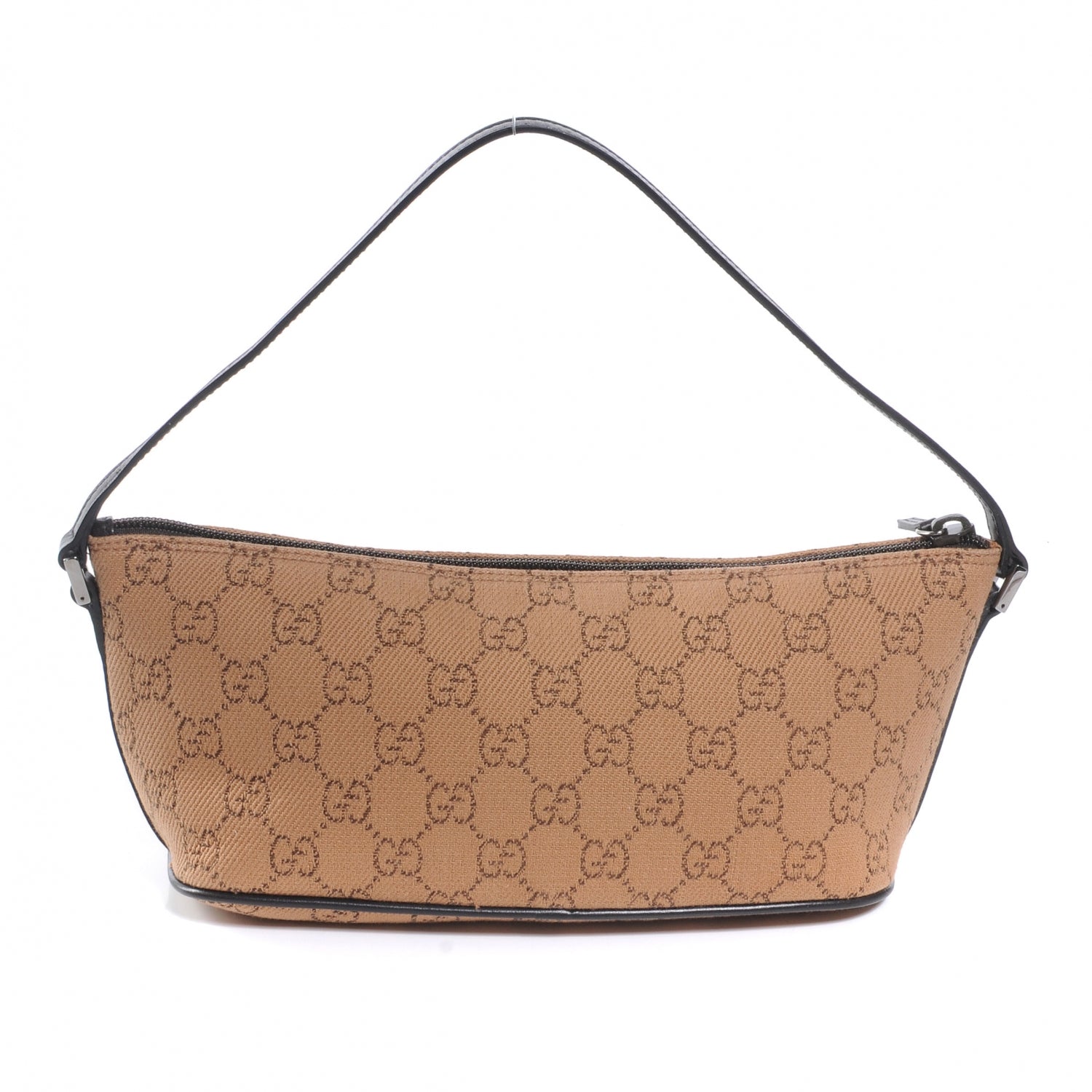 Gucci Monogram Boat Pochette Brown 3 of 7