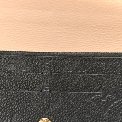 Louis Vuitton Empreinte Emilie Wallet Black Dune 10 of 10