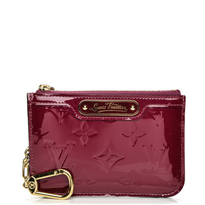 Louis Vuitton Vernis Key Pouch Magenta 1 of 7