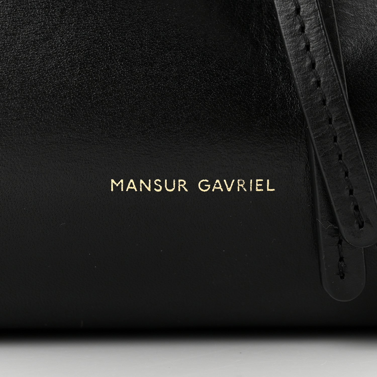 Mansur Gavriel Calfskin Lady Bag Black Flamma 6 of 12