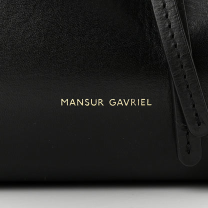 Mansur Gavriel Calfskin Lady Bag Black Flamma 6 of 12