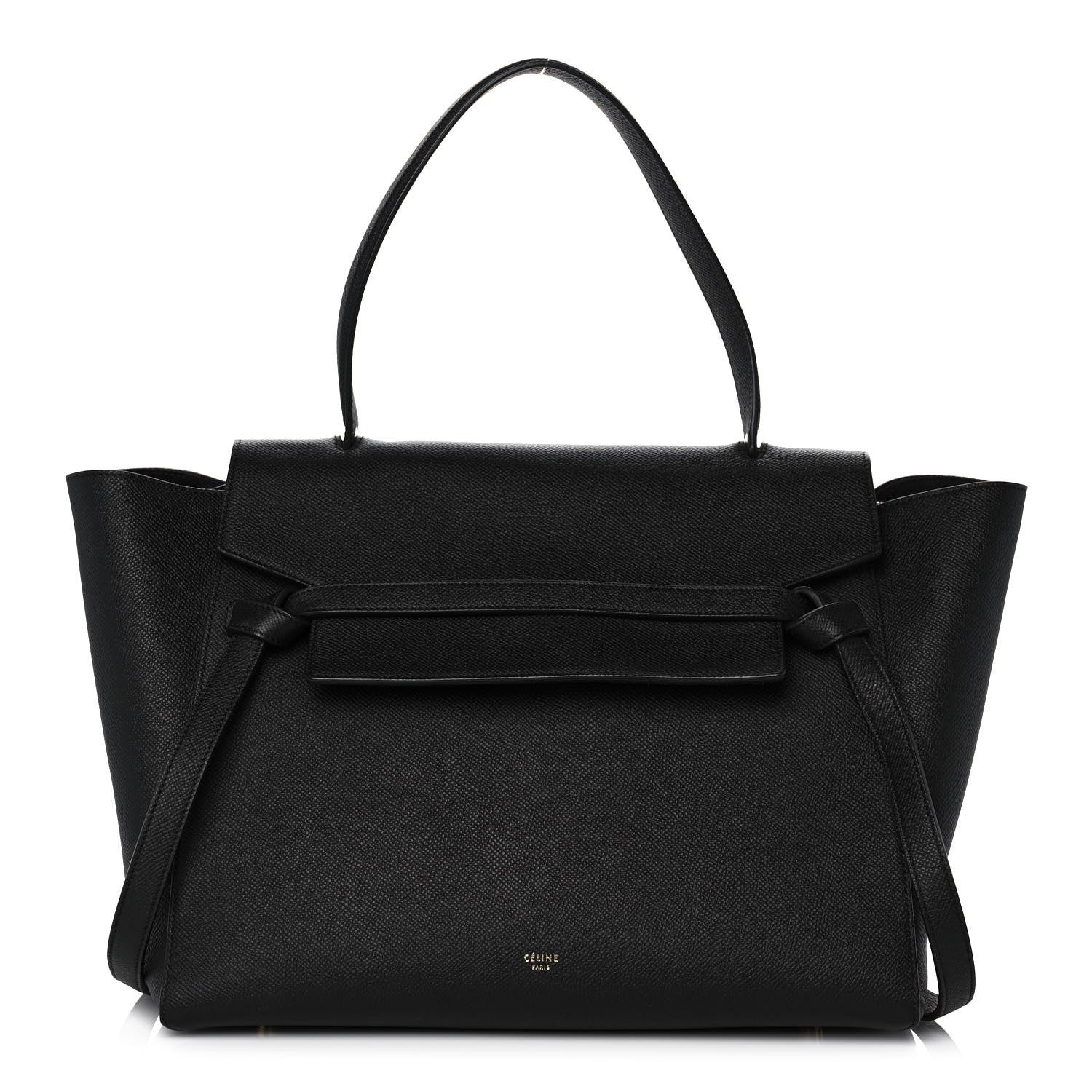 Celine Grained Calfskin Small Belt Bag Black 1 of 11