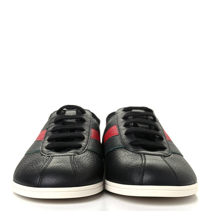 Gucci Calfskin Mens Web Falacer Sneakers 6.5 Black 2 of 4