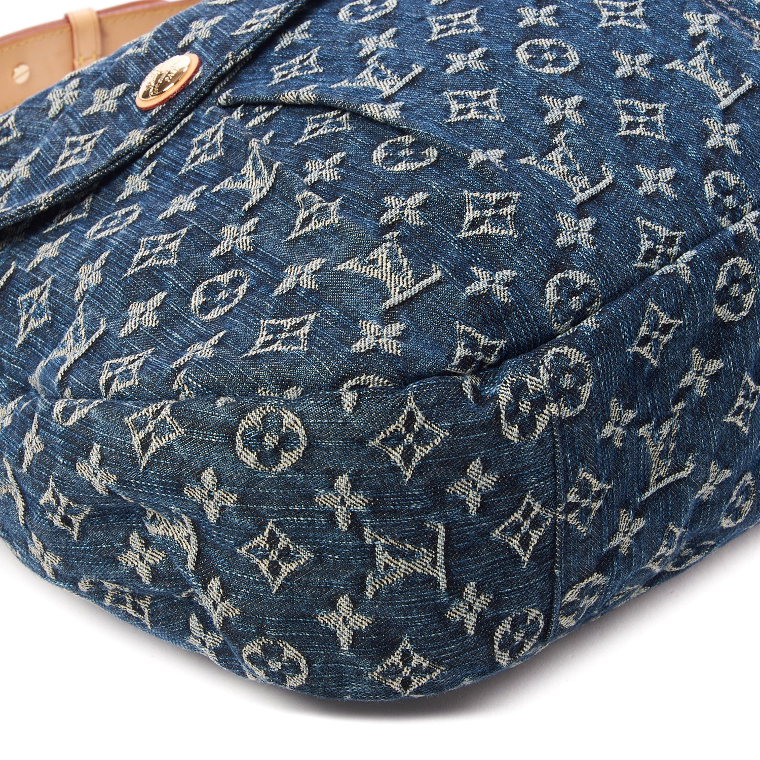Louis Vuitton Denim Daily GM Gris Blue 6 of 8
