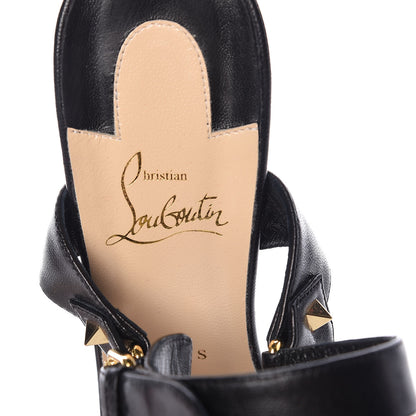 Christian Louboutin Shiny Nappa Pyrabubble 70 Sandals 41 Black 7 of 18