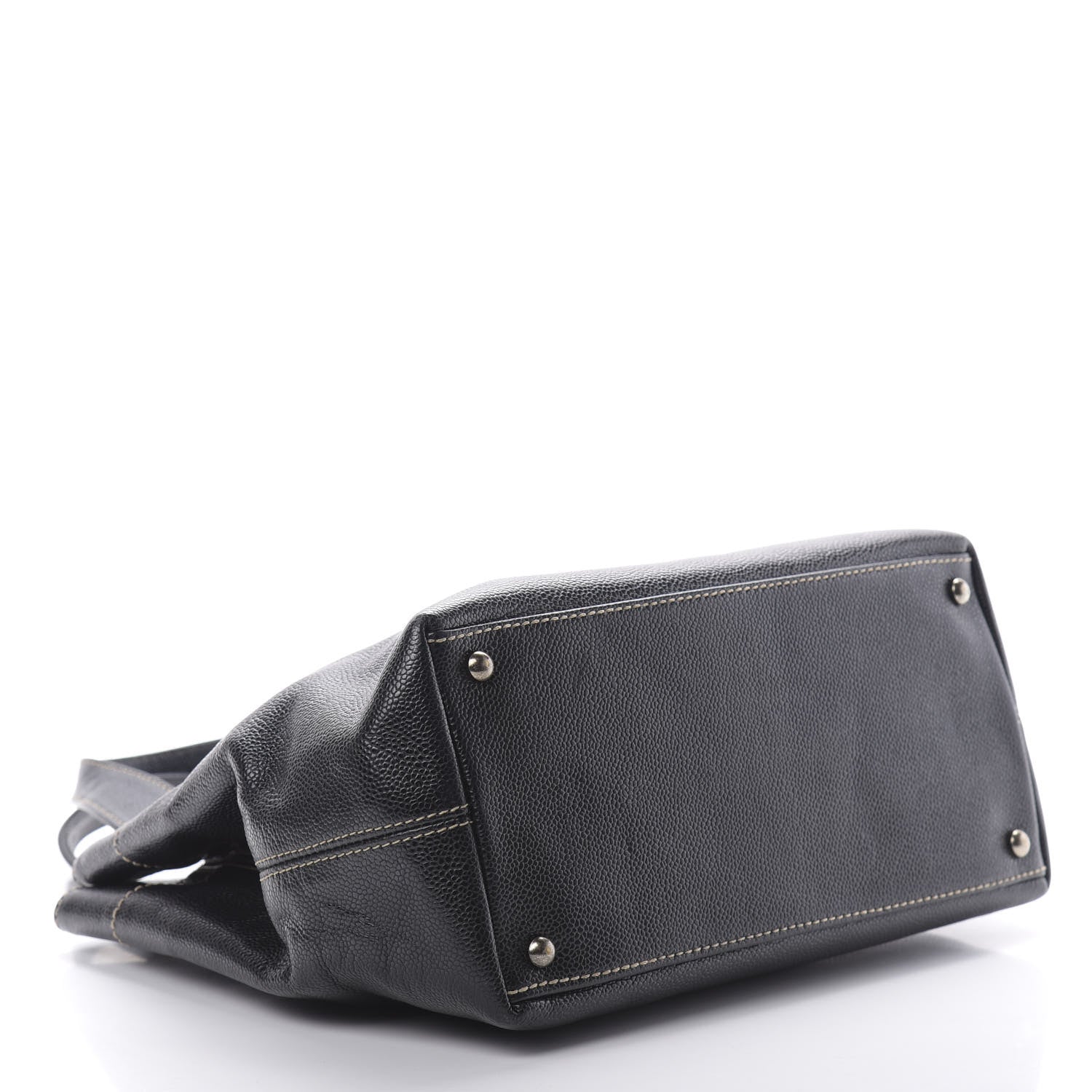 Chanel Caviar CC Tote Black 5 of 13