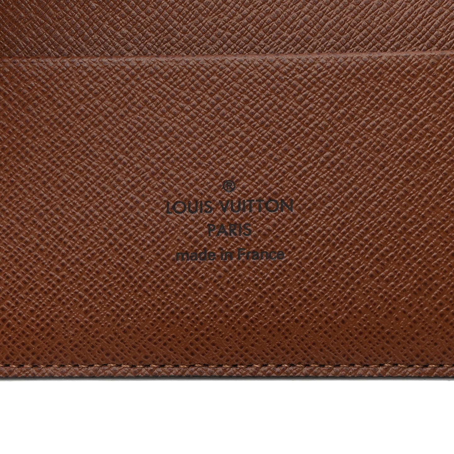 Monogram Large Ring Agenda Cover