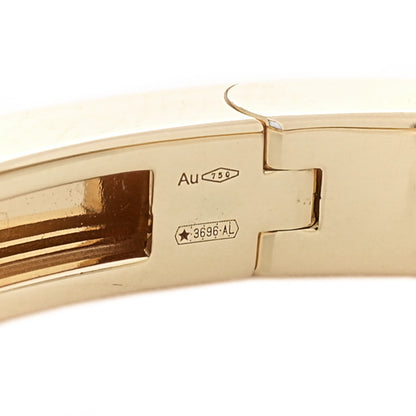 Bulgari 18K Yellow Gold Narrow B.Zero1 Bangle Bracelet ML 4 of 4
