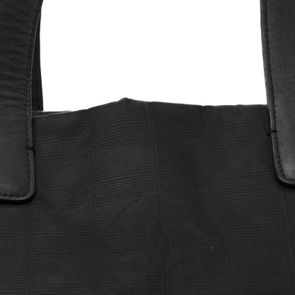 Chanel Nylon Medium Travel Tote Black 7 of 13